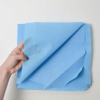 Blue Non Woven Mesh Textured Fabric - 43" x 60"