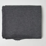 Dark Gray Heathered Stripes Stretchy Knit Fabric - 68" x 75"