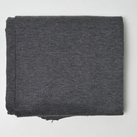 Dark Gray Heathered Stripes Stretchy Knit Fabric - 68" x 75"