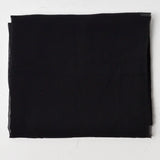 Black Chiffon Fabric - 46" x 56"