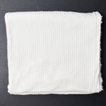 Off-White Rib Knit Fabric - 50" x 66"