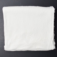 Off-White Rib Knit Fabric - 50" x 66"