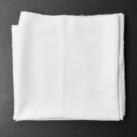 White Crinkled Synthetic Woven Fabric - 47" x 60"