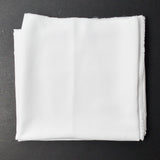 White Crinkled Synthetic Woven Fabric - 47" x 60"