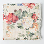 Floral Print Damask Woven Upholstery Fabric - 33" x 56"