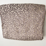 Leopard Pattern Chenille Jacquard Woven Upholstery Fabric - 56" x 144"