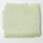 Light Green Sheer Organza Fabric - 58" x 61"