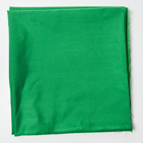 Green Poplin Fabric - 41" x 45"