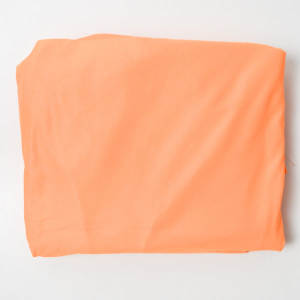 Neon Orange Spandex Stretch Knit Fabric - 64" x 96"