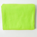 Neon Green Fleece Fabric - 41" x 46"