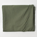 Olive Green Twill-Woven Fabric - 45" x 60"