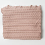 Mauve Textured Stretch Knit Fabric - 64" x 72"