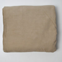 Light Gray-Brown Brushed Twill Thick Woven Fabric - 60" x 88"