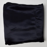Black Heavy Satin Fabric - 60" x 208"