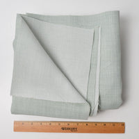 Mint Green Textured Woven Upholstery Fabric - 50" x 56"