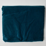 Dark Teal Corduroy Fabric - 44" x 70"