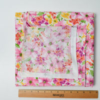 Colorful Floral Joann Quilting Weight Woven Fabric - 42" x 132"