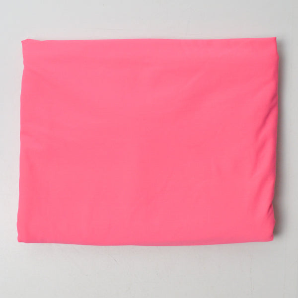 Neon Pink Stretch Knit Fabric - 60" x 62"