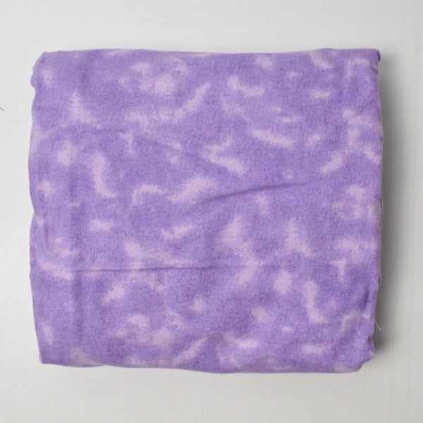 Purple Flannel Fabric - 43" x 74" + Extra