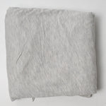 Light Gray Heathered Thin Knit Fabric - 62" x 84"
