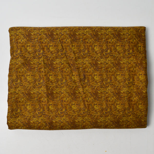 Golden Brown Print Joann Quilting Weight Woven Fabric - 44" x 180"