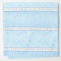 Pastel Stars + Swirls Print Woven Fabric - 36" x 46"