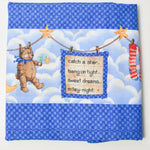 Blue Daisy Kingdom "Nitey Night Nursery Bumper" Cut and Sew Fabric Panel - 44" x 94"