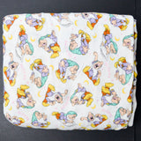 Snow White Sleepy Dwarf Jersey Knit Fabric - 64" x 180"