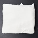 Off-White Rib Knit Fabric - 34" x 64"
