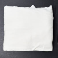 Off-White Rib Knit Fabric - 34" x 64"