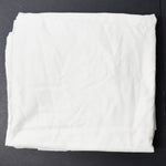 Off-White Satin Weave Flat Sheet - 48" x 62"