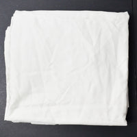 Off-White Satin Weave Flat Sheet - 48" x 62"
