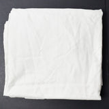 Off-White Satin Weave Flat Sheet - 48" x 62"