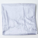 Silver-Gray Lightweight Woven Fabric - 58" x 66"