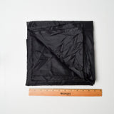 Black Lightweight Woven Lining Fabric - 56" x 120"