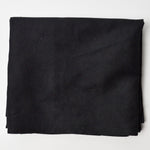 Black Microsuede Fabric - 50" x 60"
