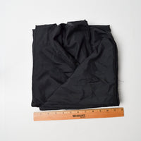 Black Lightweight Woven Polyester Fabric - 60" x 104"