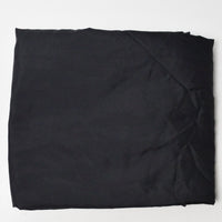 Black Lightweight Woven Polyester Fabric - 60" x 104"