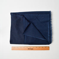 Dark Navy Quilting Weight Woven Fabric - 37" x 106"