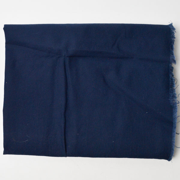 Dark Navy Quilting Weight Woven Fabric - 37" x 106"