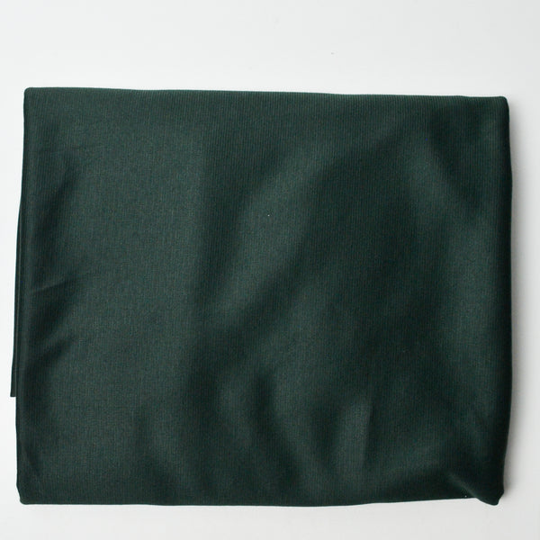 Green Velvety Striped Knit Fabric - 60" x 76"