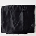 Black Satiny Woven Fabric - 61" x 186"