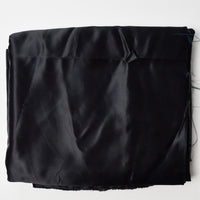 Black Satiny Woven Fabric - 61" x 186"