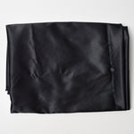 Black Satiny Woven Fabric - 54" x 56"