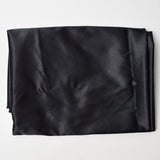 Black Satiny Woven Fabric - 54" x 56"