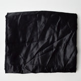 Black Lightweight Satiny Woven Fabric - 61" x 220"