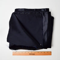 Black Satiny Woven Fabric - 61" x 172"
