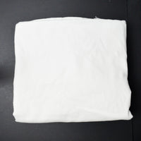 White Brushed Flannel Fabric - 55" x 204"