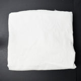 White Brushed Flannel Fabric - 55" x 204"
