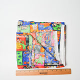 Halloween Teddy Bears Print Quilting Weight Woven Fabric - 58" x 68"